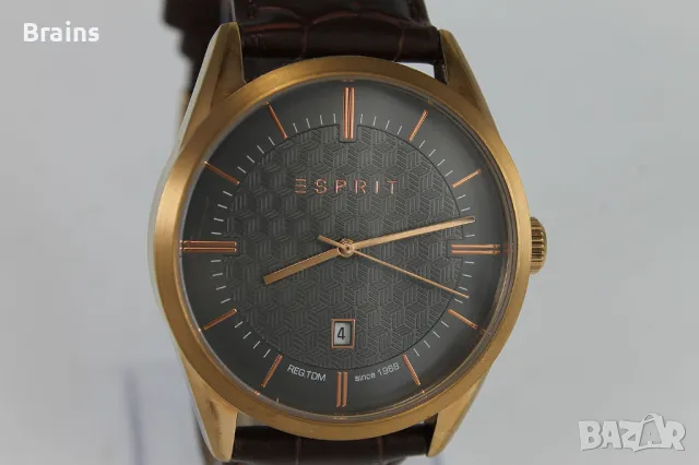 Мъжки Ръчен Часовник ESPRIT Quartz Rose Gold, снимка 4 - Мъжки - 48501600