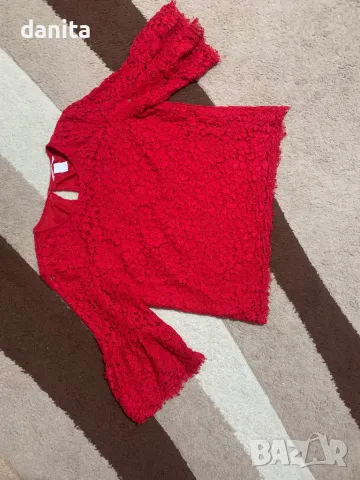 H&M дантелен топ, снимка 2 - Корсети, бюстиета, топове - 48466476