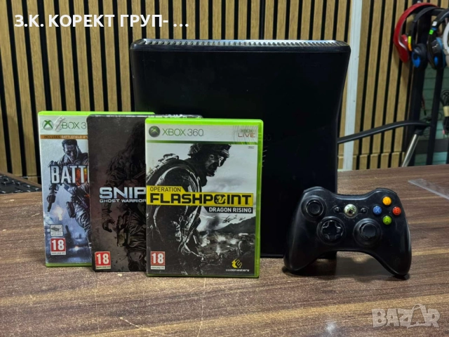 Продавам Xbox 360 комплект