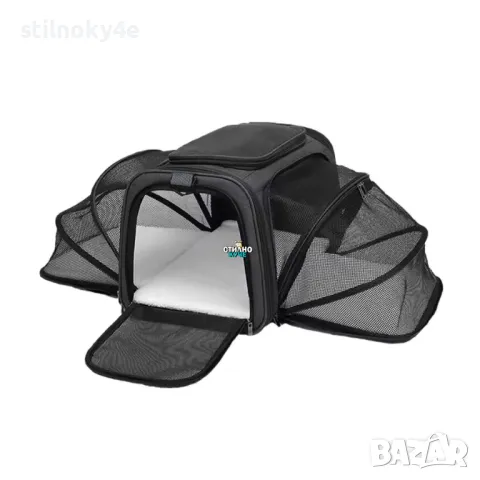 Разтеглив транспортeн сак за домашен любимец Сак за куче/коте Транспортни сакове за кучета и котки, снимка 1