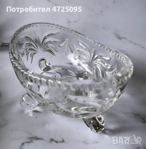 Кристална купа, снимка 8 - Декорация за дома - 53304407