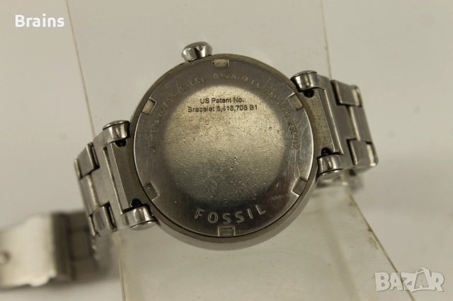 Дамски Стоманен Кварцов Часовник FOSSIL, снимка 7 - Дамски - 51626321