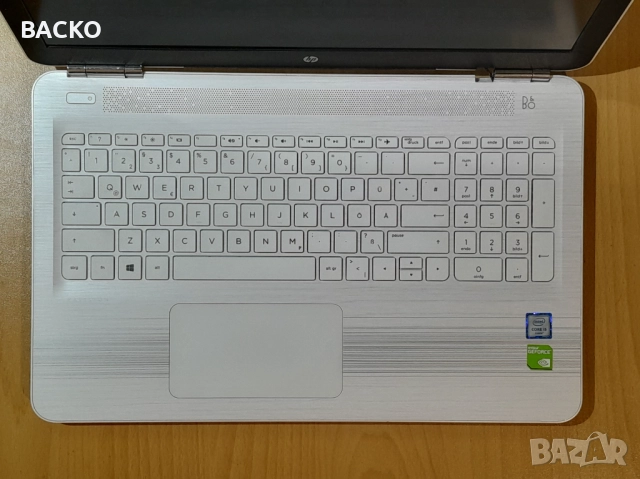 Лаптоп HP Pavilion 15-au011ng / i5-6200U / NVIDIA GeForce 940M / 8Gb ddr4 / 256  m2SATA, снимка 2 - Лаптопи за работа - 52066154