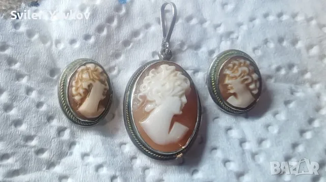 Продавам  сребърно кулие , снимка 7 - Колиета, медальони, синджири - 49945221