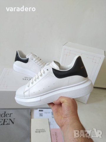 Мъжки маратонки 40-45 Естествена кожа Alexander Mcqueen , снимка 6 - Маратонки - 43535378