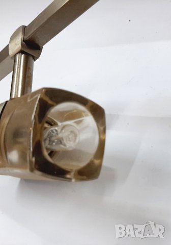Иноксов полилей, 4 лампи, крушки миньонки(7.5), снимка 5 - Полилеи - 43817781