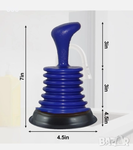 Вендуза за отпушване на канали , снимка 2 - Други стоки за дома - 52908380