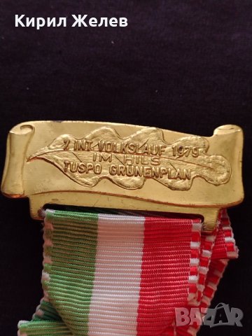 Стар медал Германия GRUNENPLAN 1979 година за колекция - 25926, снимка 3 - Антикварни и старинни предмети - 34607423