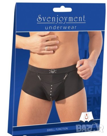 Sven O underwear - M- Нов мъжки "пиратски" боксер с откачаща се предна част и отвор под нея, снимка 7 - Бельо - 38239760