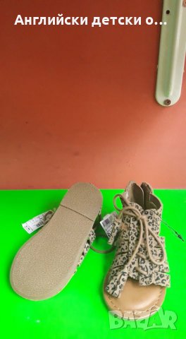 Английски детски сандали естествена кожа- NEXT , снимка 7 - Детски сандали и чехли - 28771247