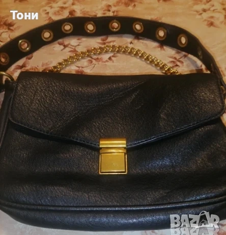 Нова Дамска Чанта Изцяло от Натурална Естествена Кожа 