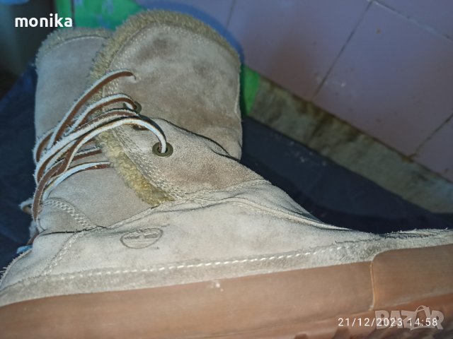 Дамски бити - Timberland , снимка 4 - Дамски боти - 43510887