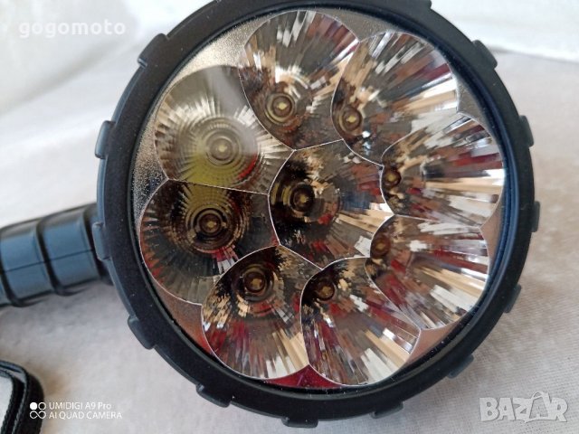 Нов акумулаторен фенер, прожектор зареждащ се, снимка 9 - Къмпинг осветление - 35215733