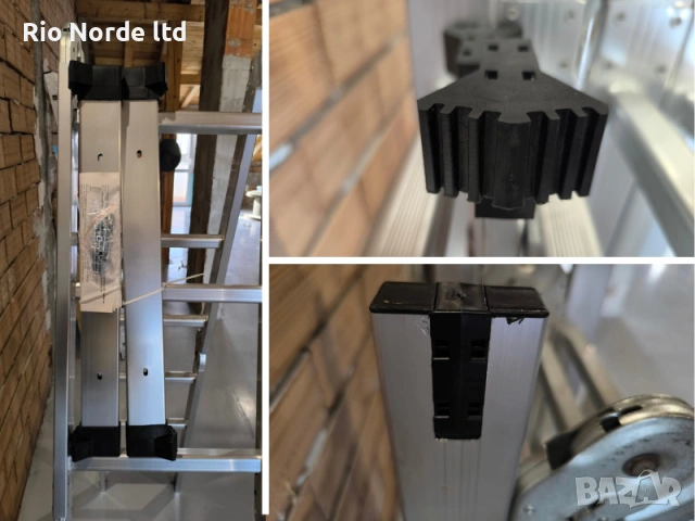 Стълба 4х3 мулти алуминиева 150кг 3,7м, снимка 7 - Други инструменти - 53563416