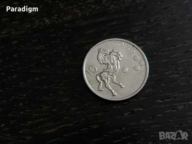 Mонета - Словения - 10 толара | 2002г., снимка 2 - Нумизматика и бонистика - 28275364