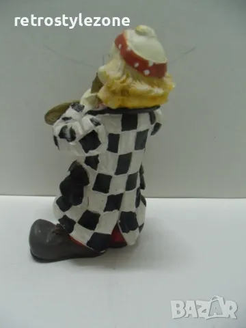 № 7872 стара фигура - клоун   , снимка 3 - Други ценни предмети - 49048386