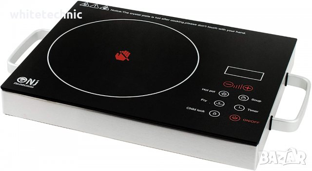 Керамичен котлон преносим NJ-1C / 2г.гаранция, снимка 2 - Котлони - 33307034