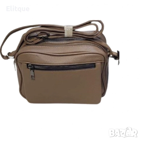 Дамска чанта с голям капацитет и множество отделения