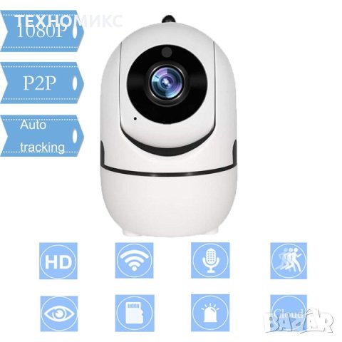 IP камера, WI-FI, HD, Smart, със сензор за движение , снимка 2 - IP камери - 44005550