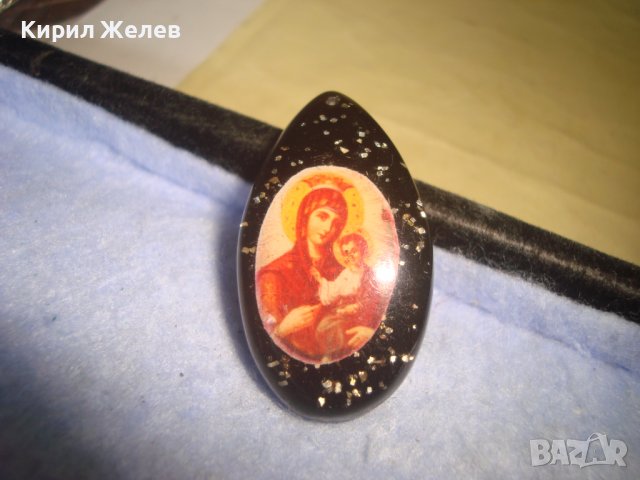 ПРАВОСЛАВНА ИКОНКА от СМОЛА РЕТРО РЕЛИГИОЗНО АРТ БИЖУ 27500 , снимка 11 - Колиета, медальони, синджири - 36903722