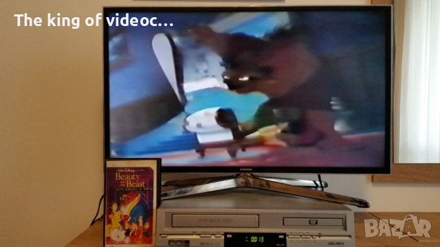 Видеокасета " Красавицата и звярът " VHS, снимка 5 - Анимации - 53562938