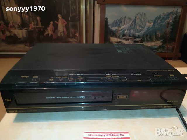 hitachi vt-517e made in japan 0108221207, снимка 2 - Плейъри, домашно кино, прожектори - 37557894