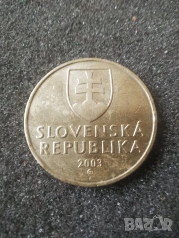10 крони 2003г. Словакия, снимка 2 - Нумизматика и бонистика - 39868327