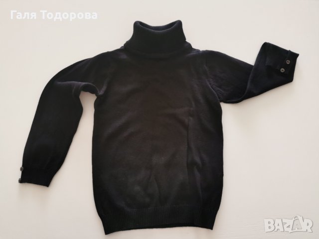 Блуза тип поло Зара гърл, снимка 1 - Детски Блузи и туники - 32788097