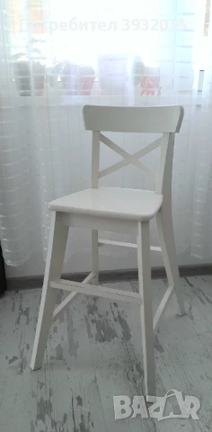 Детски стол дървен, Икеа, снимка 1