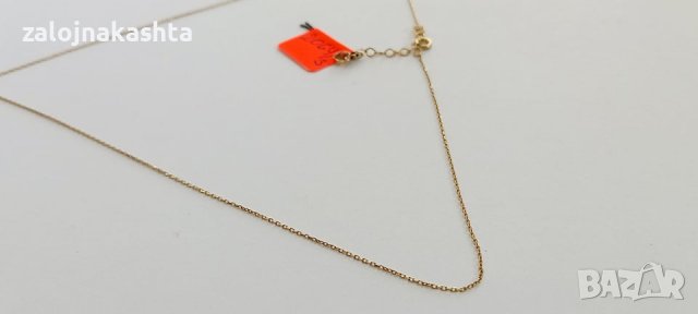 Нов Златен синджир със висулка-2.53гр/14кр, снимка 5 - Колиета, медальони, синджири - 36591279