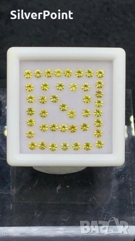 Жълти сапфири VVS калибрирани , снимка 2 - Други - 52218896