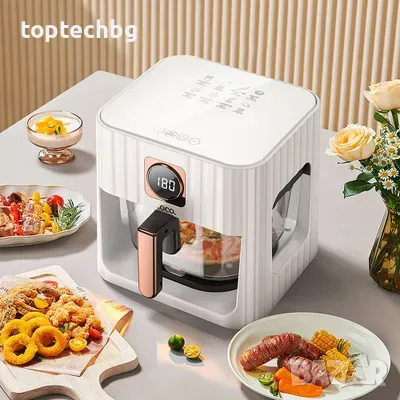 Air Fryer HOCO с touch screen 4,5L 1100W HE22, снимка 7 - Фритюрници - 49169896