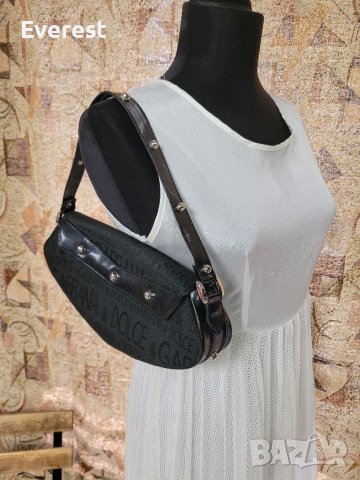 Мини чанта Dolce & Gabbana, черна, снимка 11 - Чанти - 36948164