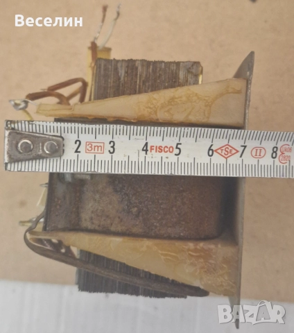 Мрежов трансформатор 2х20Vrms, снимка 3 - Друга електроника - 52385986