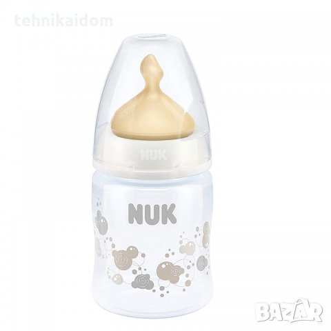 Бебешко шише NUK First Choice 0-6 месеца 150 мл, снимка 2 - Прибори, съдове, шишета и биберони - 32937074