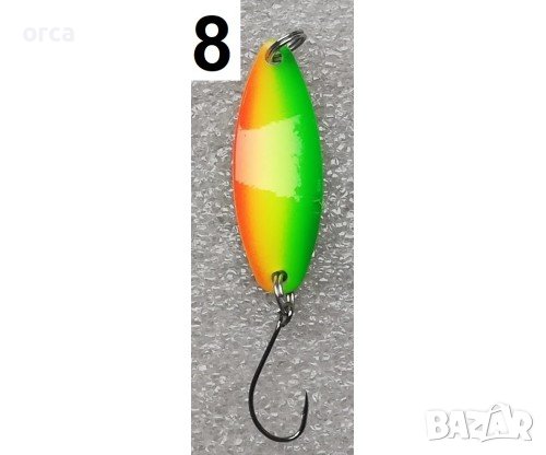 Клатушка OSAKO ATTACK SPOON 3.5 – пъстърва, костур, кефал, 3.5 г, снимка 6 - Такъми - 38321846