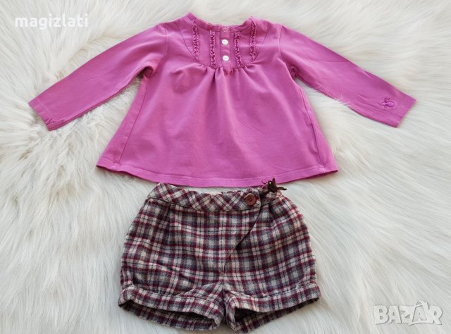 Бебешка блуза Chicco 6-9 месеца , снимка 6 - Бебешки блузки - 32505520