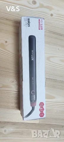 Професионална турмалинова керамична преса 2в1 ,MY LUX  salon studio professional, снимка 11 - Преси за коса - 48332992