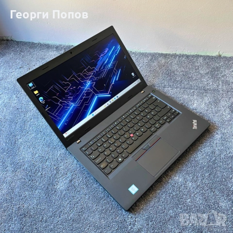 ThinkPad L470 Lenovo - i5-6300u, 8GB RAM DDR4, 256GB NVMe SSD PCIe M.2, снимка 4 - Лаптопи за работа - 53072267