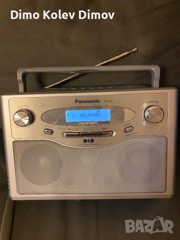 Panasonic RF D3, Радио DAB и FM с Оригинално зарядно. Перфектно!