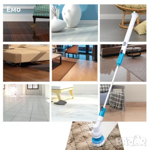 Електрическа четка за почистване на баня - Spin Scrubber - Гаранция 12 Месеца, снимка 4 - Други - 48084602