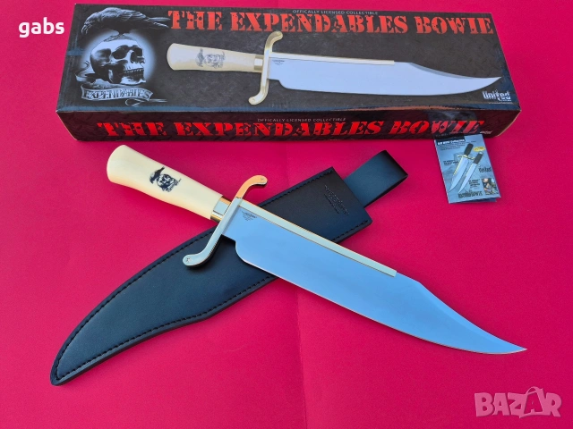 Масивен нож "THE EXPENDABLES BOWIE",Непобедимите