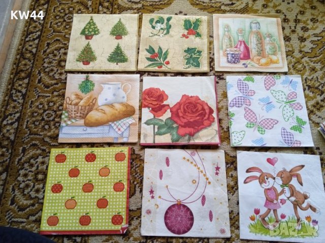 Стара колекция от салфетки , снимка 6 - Колекции - 43695695