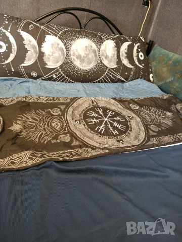 Дълга възглавница с 3 калъфки, снимка 4 - Възглавници - 51384446