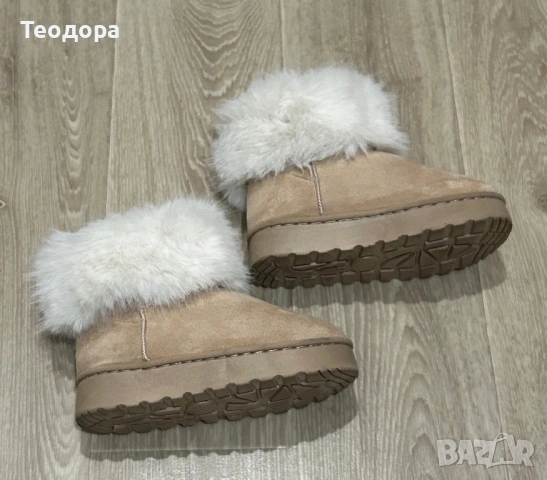 Детски боти с пух, снимка 4 - Детски боти и ботуши - 53011564