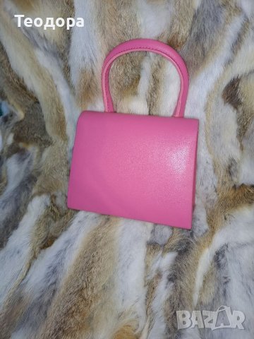Розова чанта , снимка 4 - Чанти - 38926338