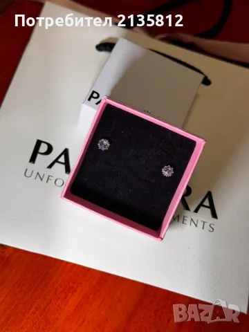 Pandora обеци Пандора , снимка 2 - Обеци - 49920685