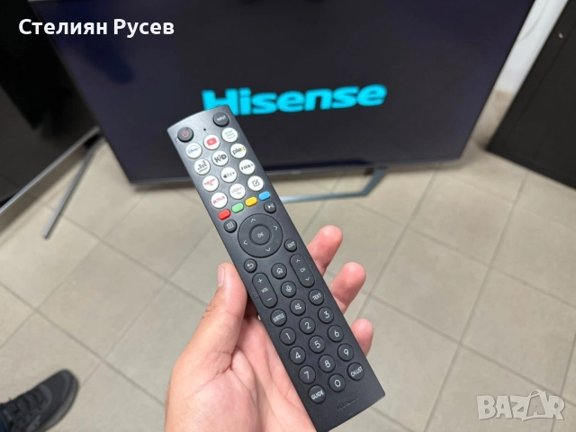031011 hisense 55a7kq TV телевизор 55 инча d+ -цена 800 лв или 409,03евро -SMART със интернет , с ди, снимка 3 - Телевизори - 51975384