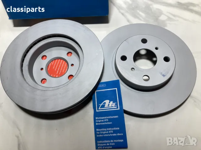 Спирачни дискове ATE за Тойота Корола Е10, Е11 и Е12 / TOYOTA Corolla (E10, E11 & E12), снимка 2 - Части - 50438119