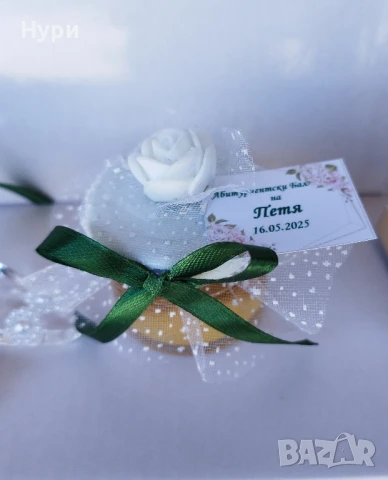 Бурканчета с мед за кръщене, сватба, бал, снимка 3 - Други - 51342361